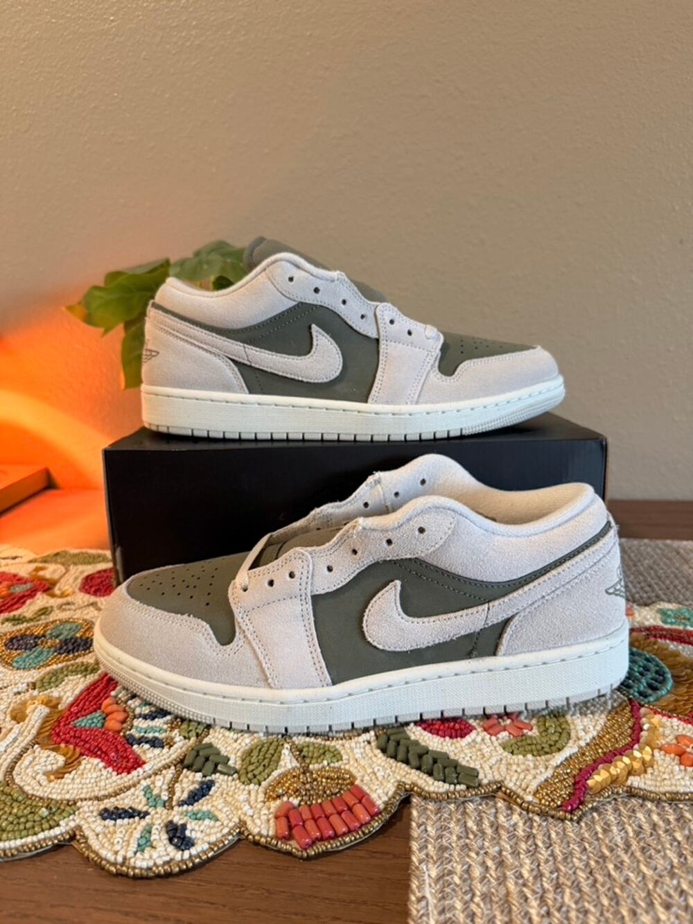 Jordan 1 Low SE Medium Olive Green Sail Light Orewood Brown Retro HV4089 201